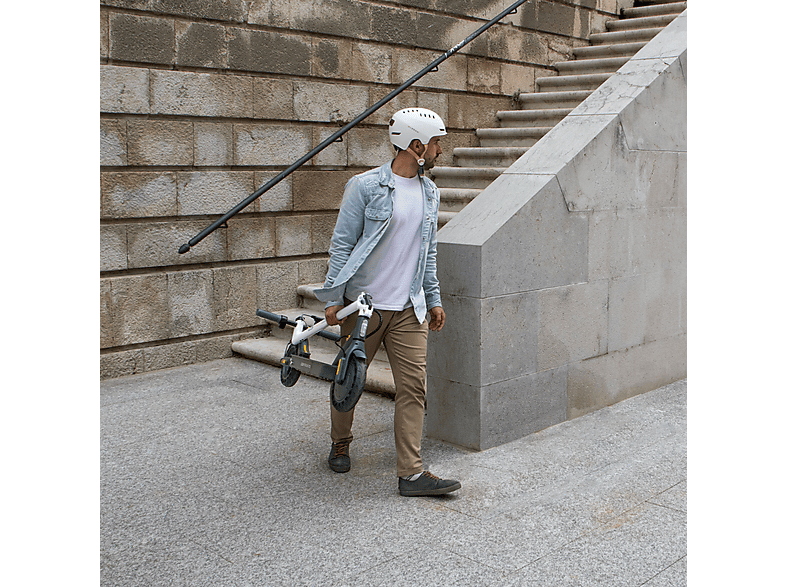 OLSSON FRESH ADVANCED homologado DGT 38km autonomía — Patinete eléctrico, Pot. máx. 500 W, Carga máx. 120 kg, 10000 mAh, Blanco, vista 9
