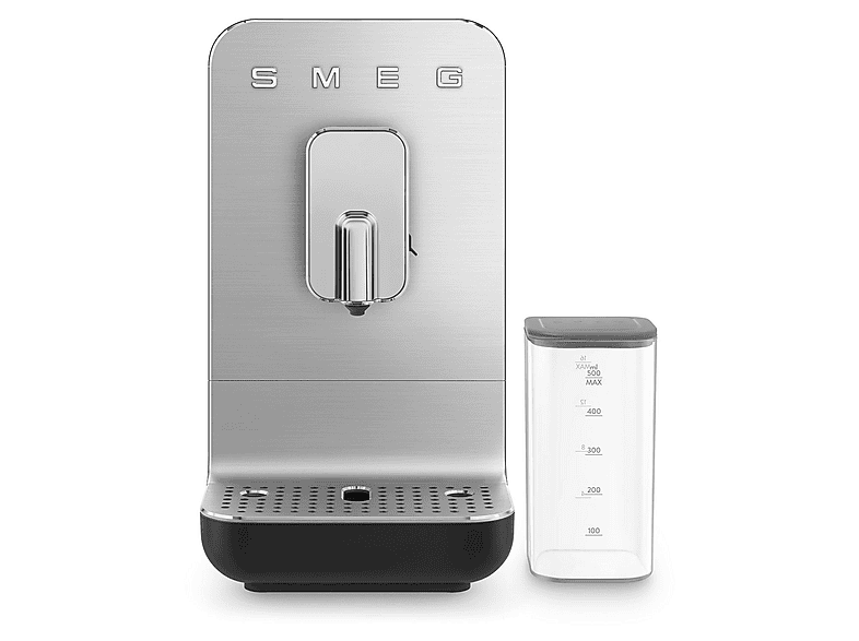 SMEG BCC13BLMEU NEGRA — Cafetera superautomática, 1350 W, Negro, 19 bar, 0,5 l