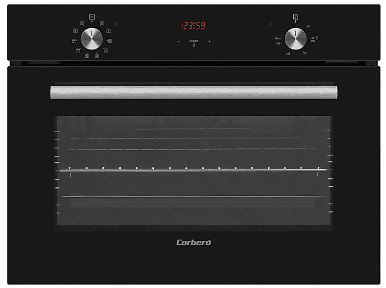 CORBERO CCHCV451021DTG — Horno multifunción, Integrable, Hidrolítica, 59,5 cm, Negro