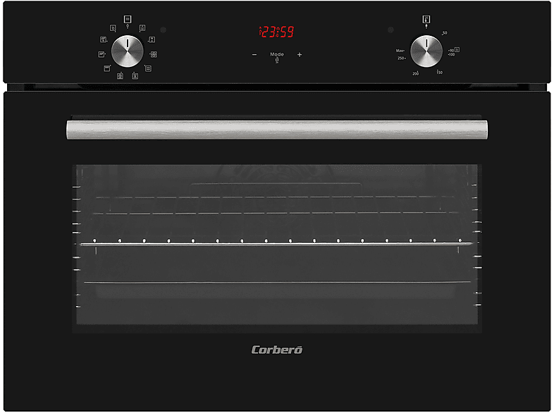 CORBERO CCHCV451021DTG — Horno multifunción, Integrable, Hidrolítica, 59,5 cm, Negro, vista 2