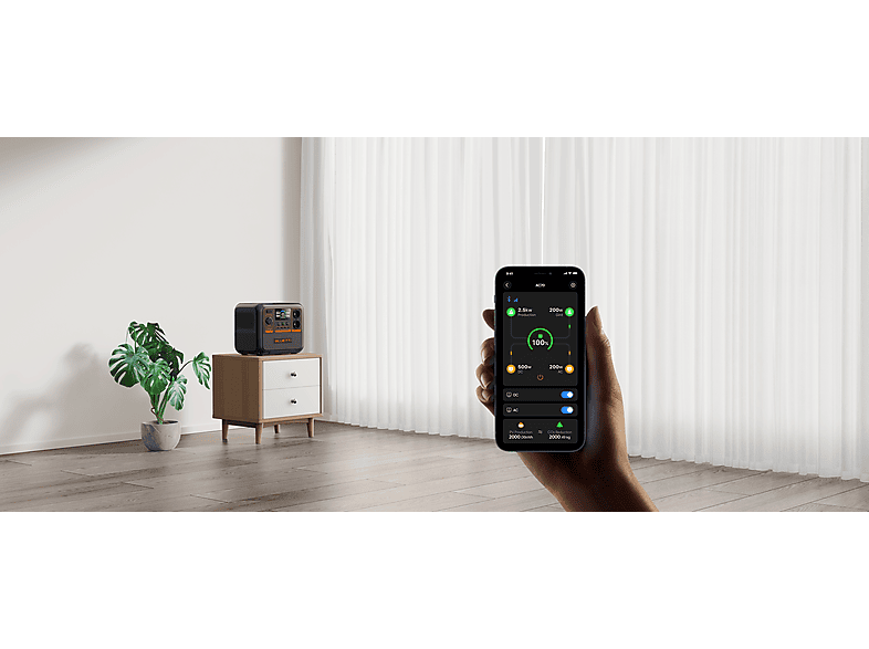 BLUETTI AC70P — Estación de energía, 2*1000W (Imagen 2700W), 864Wh, EB70 actualizado, vista 7