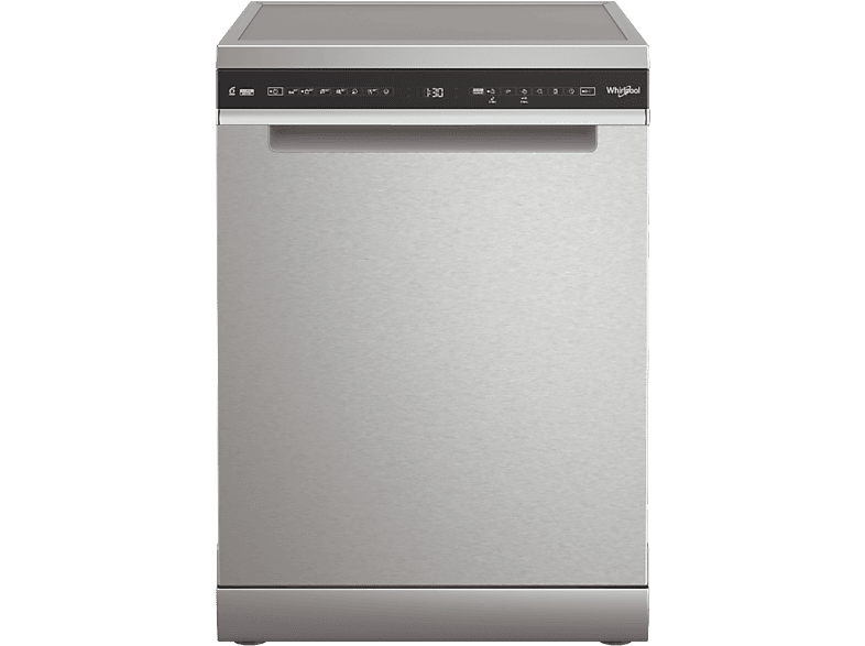 WHIRLPOOL MaxiSpace W7F HS51 X — Lavavajillas libre instalación 60 cm, 15,0 servicios, 8,0 programas, 60 cm, Acero inoxidable