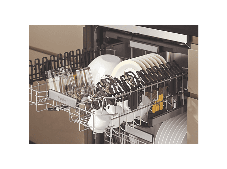 WHIRLPOOL MaxiSpace W7F HS51 X — Lavavajillas libre instalación 60 cm, 15,0 servicios, 8,0 programas, 60 cm, Acero inoxidable, vista 5