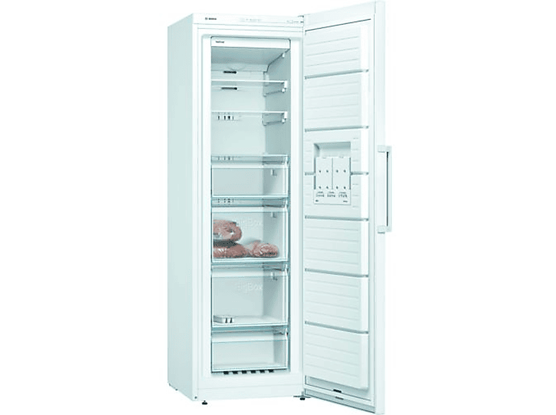 BOSCH GSN36VWEP — Congelador vertical, 186 cm, Blanco, 242 l, vista 2