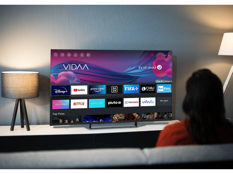 SALORA FOD40TV — TV LED 40", Full-HD, Smart TV, DVB-T2 (H.265), gid://shopify/Metaobject/76564791642, vista 3