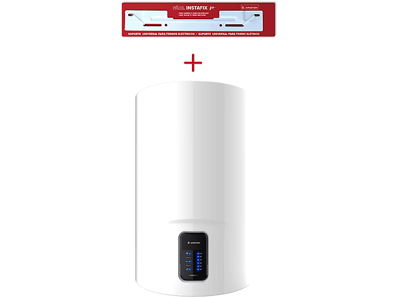 ARISTON — Termo Eléctrico, Blanco, LYDOS WIFI 80 V 1.5K EU + INSTAFIX ARISTON, 80 l