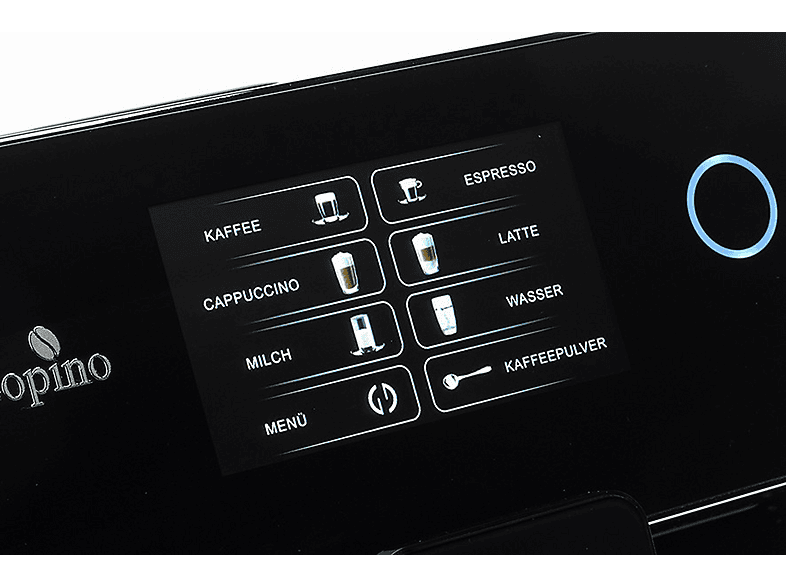 ACOPINO Cremona — Cafetera superautomática, 1500 W, 19 bar, 2 tazas, schwarz, vista 5