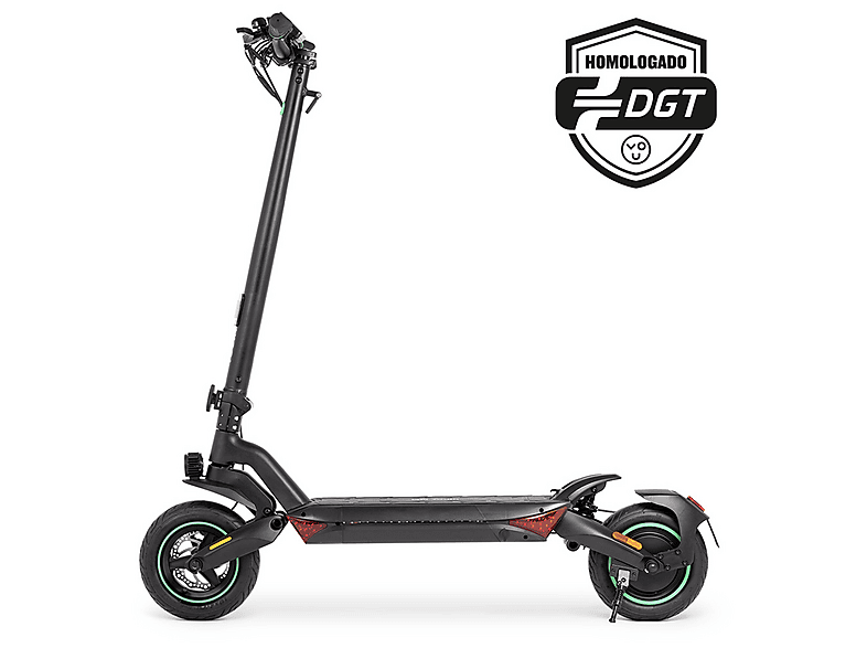 Youin XLMAX LITE — Patinete eléctrico, Pot. máx. 1200 W, Carga máx. 120 kg, 12500 mAh, Negro, vista 3