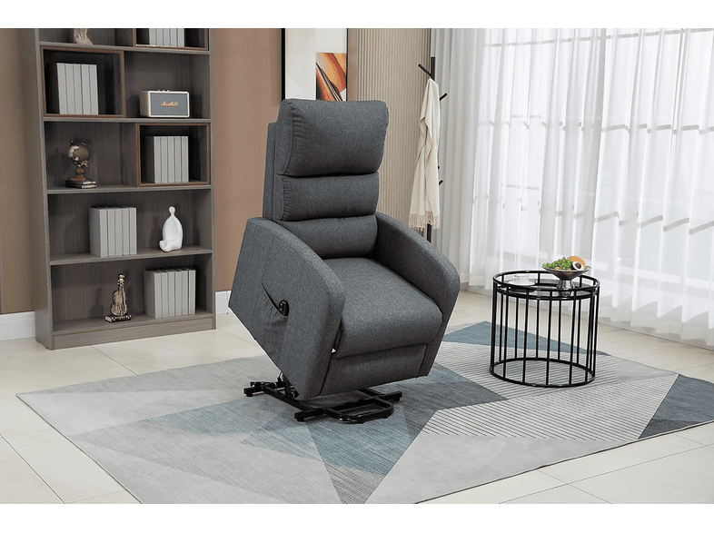 DUPI confort — Sillón de masaje, Peso máximo 150 kg, Gris, vista 4