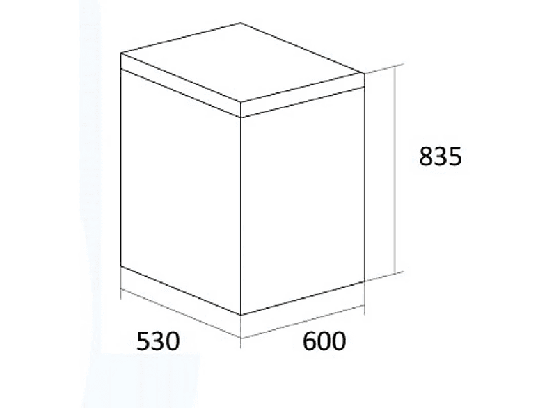 EDESA EZH-0911 — Congelador horizontal, 83,5 cm, Blanco, vista 2