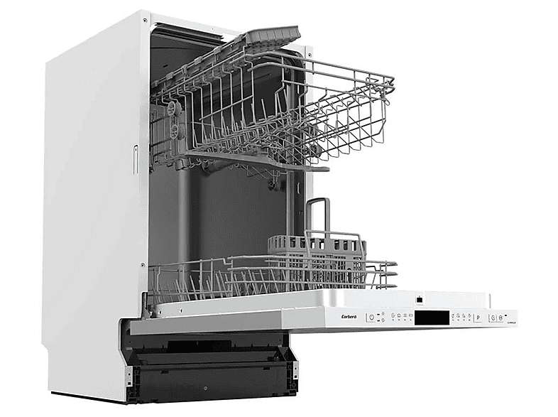 CORBERO CLVM4622I — Lavavajillas integrable 45 cm, 8 programas, 44,0 cm, Inox, vista 3