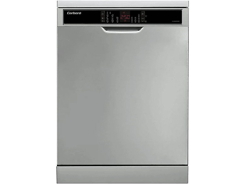 CORBERO 55989170 — Lavavajillas libre instalación 60 cm, 8 programas, 60,0 cm, Inox