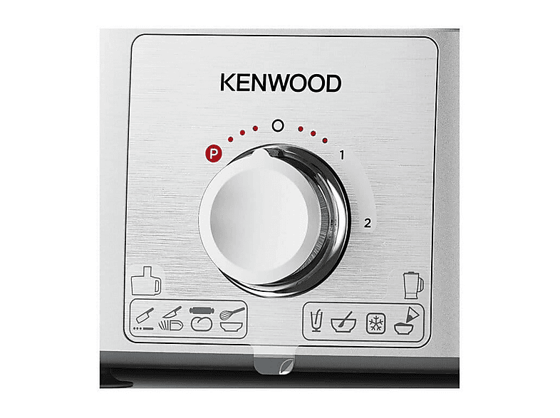 KENWOOD FDP65.820SI — Licuadora, 1000 W, Plata, 3 l, vista 3
