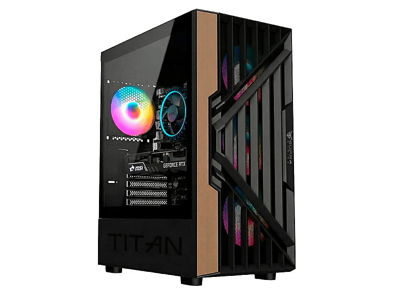 PC RACING IONIQ 5 9060 XT — PC Gaming, 16 GB RAM, 1 TB SSD, Negro, AMD Ryzen™ 5 5500