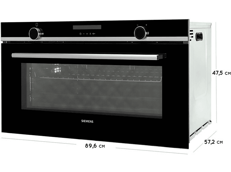 SIEMENS VB558C0S0 — Horno, Multifunción, 85 L, Integrado, 90 cm, vista 4