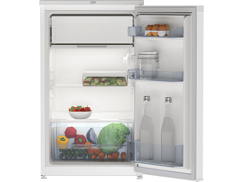 BEKO TS190340N — Nevera pequeña, Cíclico, Altura 81,8 cm, Inox, Capacidad 85 l, vista 4