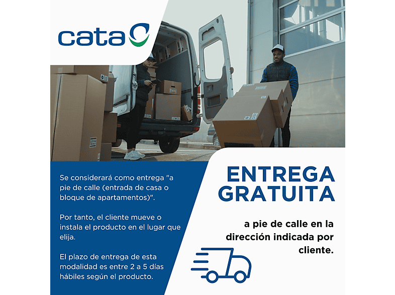 CATA INSB 6003 E2 WH — Placa de inducción, 59 cm, Blanco, 3 zonas, vista 7