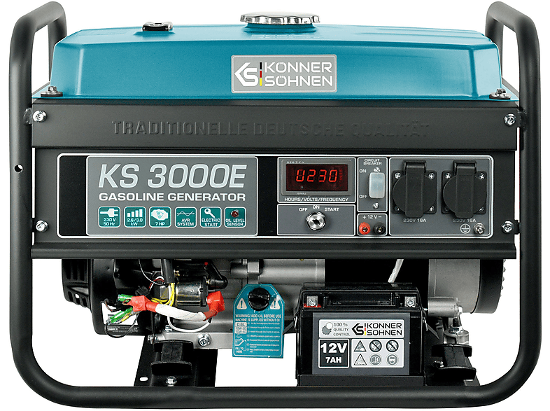 KÖNNER & SÖHNEN KS 3000E — Generador de energía