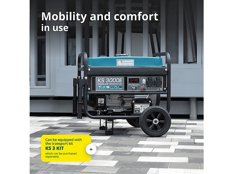 KÖNNER & SÖHNEN KS 3000E — Generador de energía, vista 8
