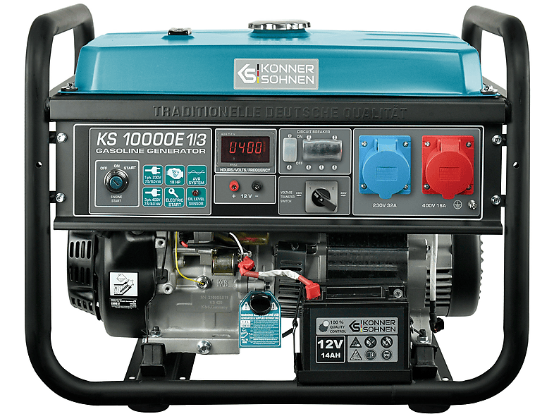 KÖNNER & SÖHNEN KS 10000E 1/3 — Generador de energía