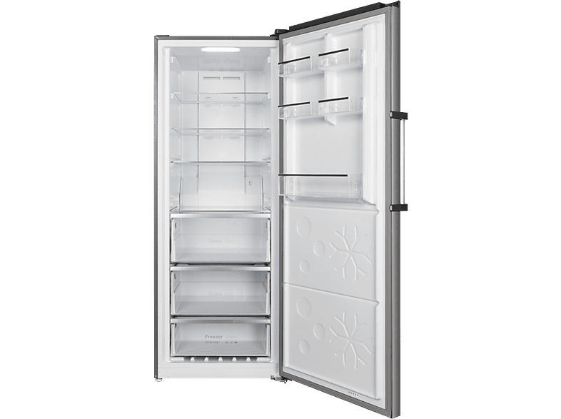 JOCEL JCV-380LNFI — Congelador vertical, 185,5 cm, Inox, vista 2