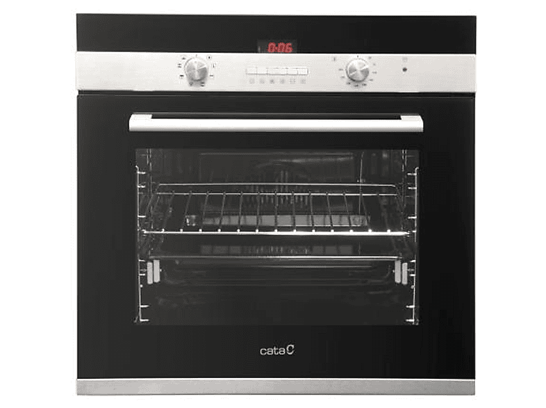 CATA CDP 780 AS BK — Horno multifunción, Integrable, Hidrolítica, 60 cm, Inox