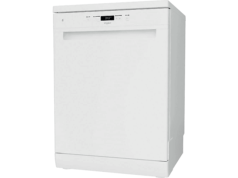 WHIRLPOOL W2F HD624 — Lavavajillas libre instalación 60 cm, 14 servicios, 9 programas, 600 mm, Blanco