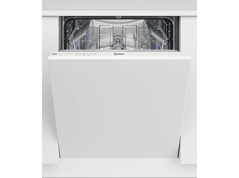 INDESIT INDD2IHL326 — Lavavajillas integrable 60 cm, 14 servicios, 5 programas, 598 mm, Inox