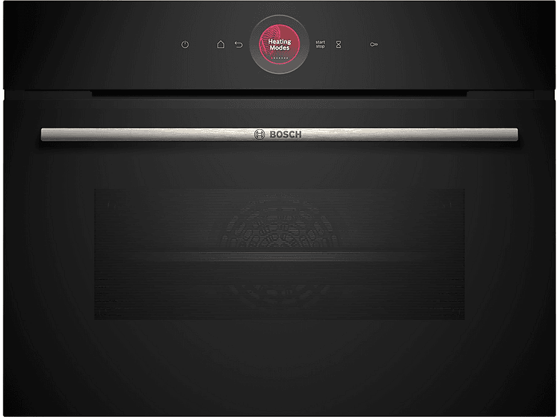 BOSCH CBG7741B1 — Horno compacto, 594 mm, Negro, 47 l, Acero inoxidable