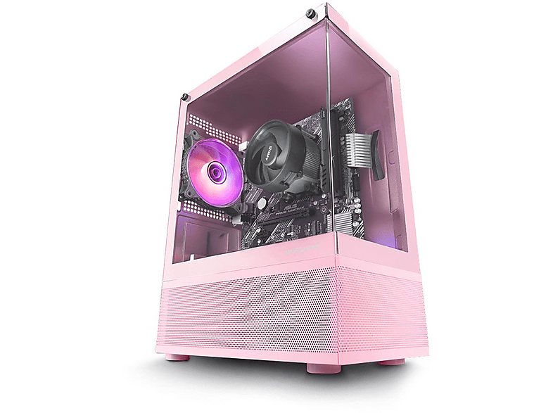 PC RACING RYZEN 5 ORDENADOR SOBREMESA — Pc Gaming, 16 GB RAM, 1 TB SSD, Radeon™ 740M, Rosa