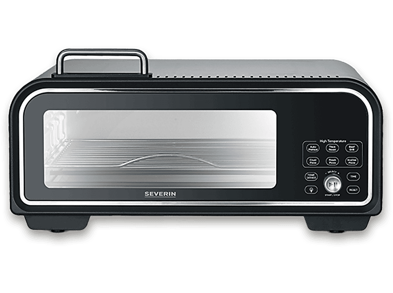 SEVERIN PG 8575 — Horno de pizza, 2000 W, Negro, 18 l