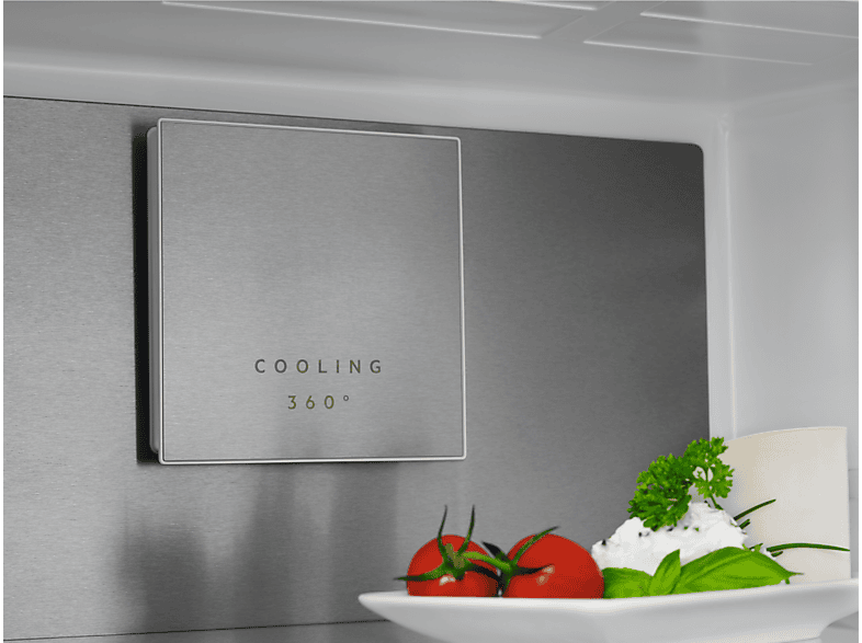 AEG RCB736E7ML — Frigorífico combi, Altura 2010 mm, Inox, No Frost, Capacidad 367 l, vista 6