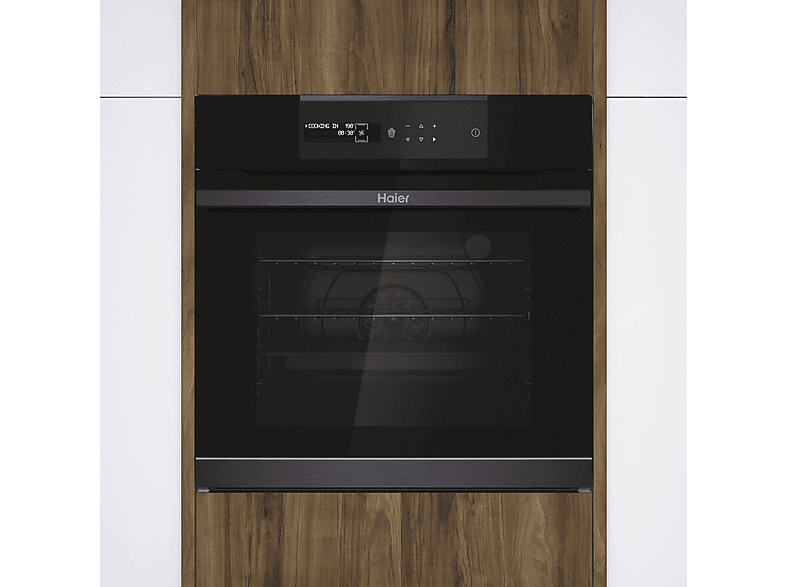 HAIER HWO60SM5B9BH — Horno multifunción, Integrable, Pirolítico, 595 mm, Negro, vista 5