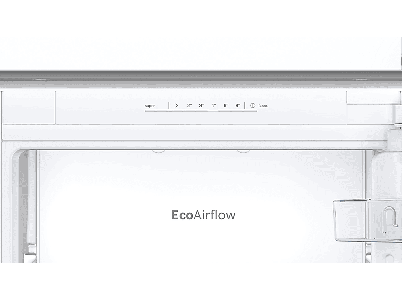BOSCH KIN-86-NSE-0 — Frigorífico combi, Altura 1772 mm, Blanco, No Frost, Capacidad 260 l, vista 2