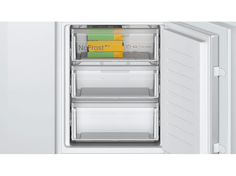BOSCH KIN-86-NSE-0 — Frigorífico combi, Altura 1772 mm, Blanco, No Frost, Capacidad 260 l, vista 3