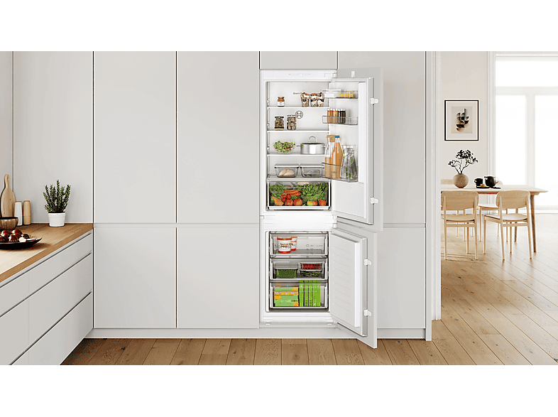 BOSCH KIN-86-NSE-0 — Frigorífico combi, Altura 1772 mm, Blanco, No Frost, Capacidad 260 l, vista 4