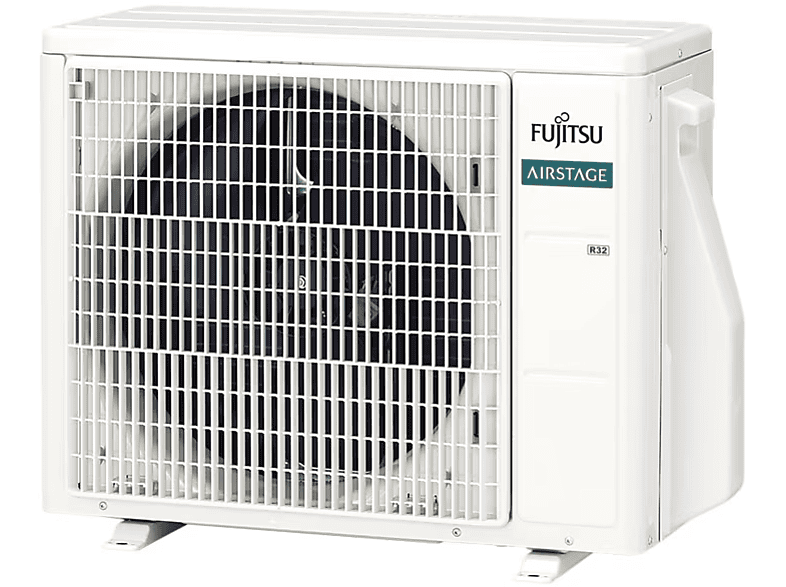FUJITSU ASY25U2MI-KN 3NGF0140 — Aire acondicionado Split 2 x 1, Blanco, 2150 fg/h, Función Inverter, vista 2