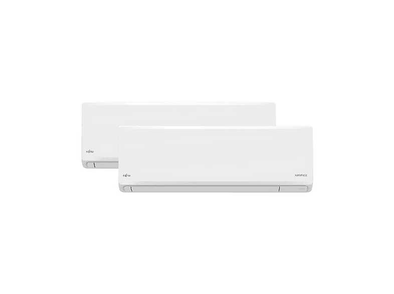 FUJITSU ASY25U2MI-KN 3NGF0140 — Aire acondicionado Split 2 x 1, Blanco, 2150 fg/h, Función Inverter, vista 3