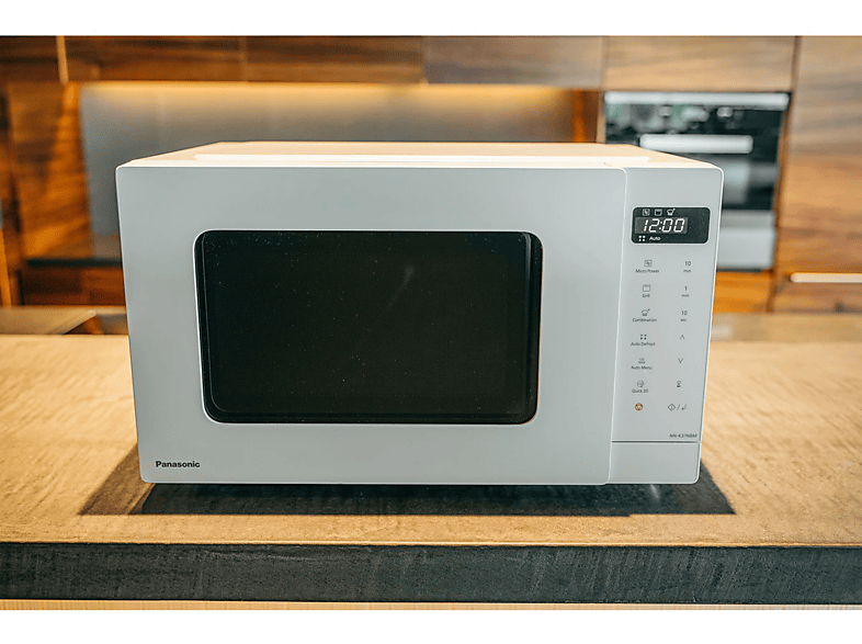 PANASONIC PAN NN-K35NW MEPG Mikrowelle — Microondas, 900 W, Blanco, 5 potencia, 24 l, vista 2