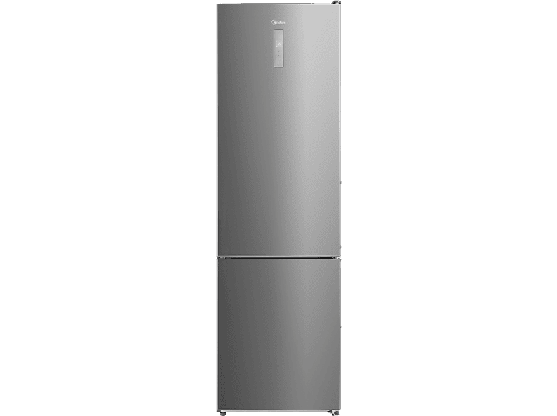 MIDEA MDRB489FGE02OE — Frigorífico combi, Altura 201 cm, Inox, No Frost, No Frost