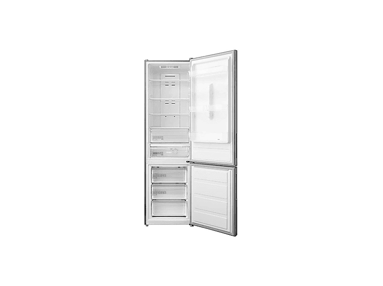 MIDEA MDRB489FGE02OE — Frigorífico combi, Altura 201 cm, Inox, No Frost, No Frost, vista 3