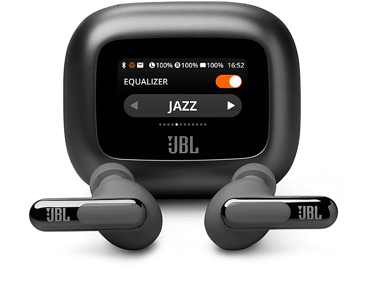 JBL — Auriculares True Wireless, Intraurales, Bluetooth, Black, LIVE BEAM 3/BLACK/INEAR/ANC ADAPTATIVE JBL