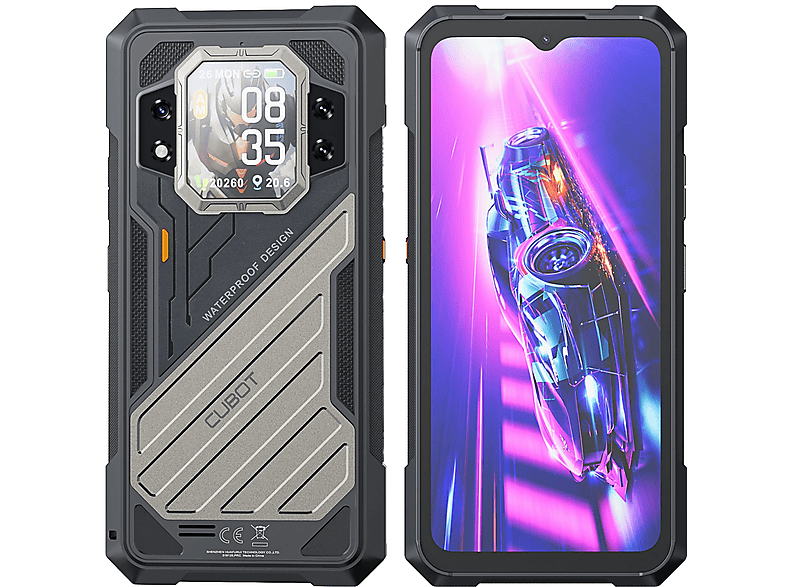 CUBOT — CUBOT KingKong X, Black, Móvil Android, 512 GB, 16 GB RAM, 6,583" IPS, MediaTek Dimensity 7050, 10200 mAh, Octa-Core Processor - 64 Bits, vista 2