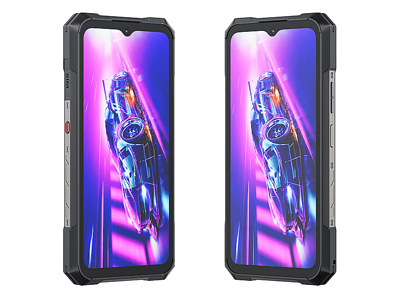 CUBOT — CUBOT KingKong X, Black, Móvil Android, 512 GB, 16 GB RAM, 6,583" IPS, MediaTek Dimensity 7050, 10200 mAh, Octa-Core Processor - 64 Bits, vista 3