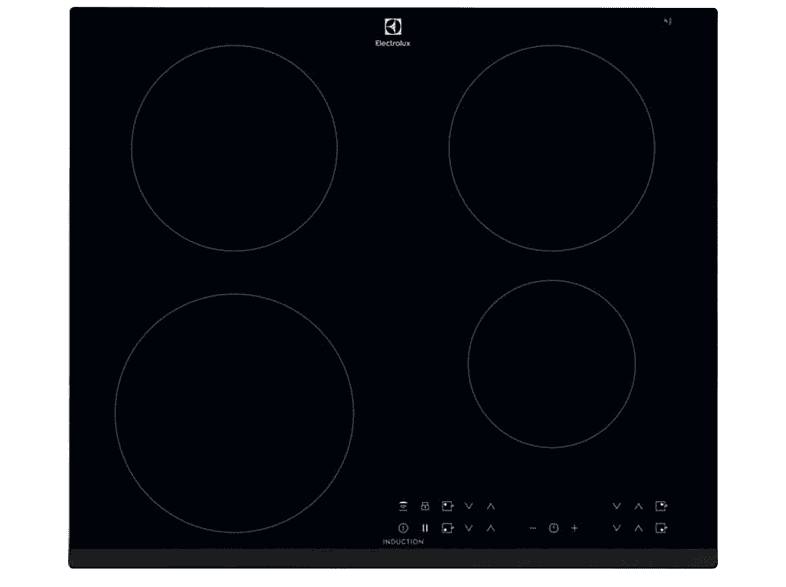 ELECTROLUX LIR60430 — Placa de inducción, 56 cm, Negro, 4 zonas