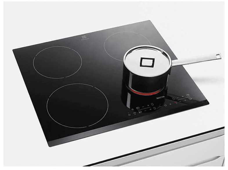 ELECTROLUX LIR60430 — Placa de inducción, 56 cm, Negro, 4 zonas, vista 2