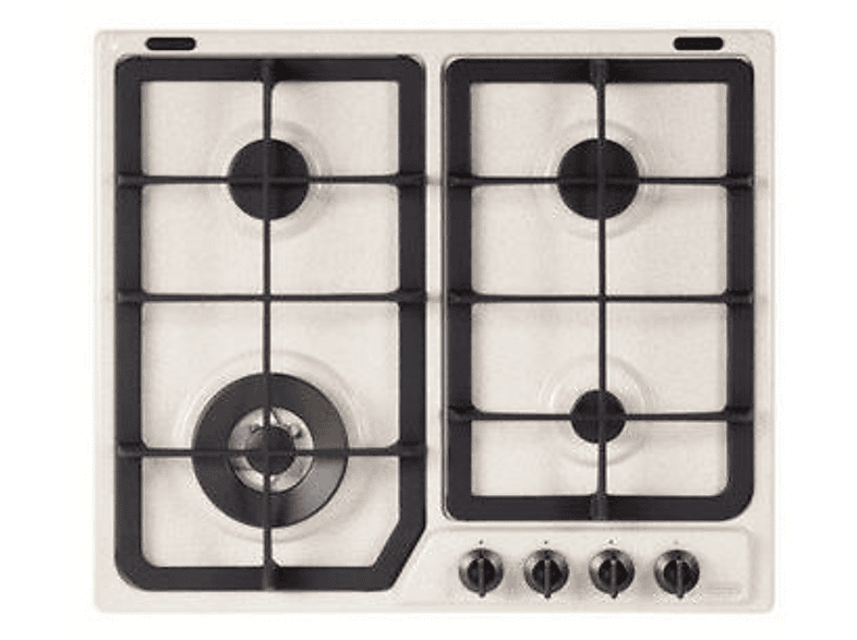 DELONGHI AVF 46 PRO — Placa de gas, 580 mm, Inox, 4 zonas