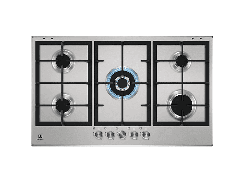 ELECTROLUX 208150063 — Placa de gas, 85,7 cm, Inox, 5 zonas