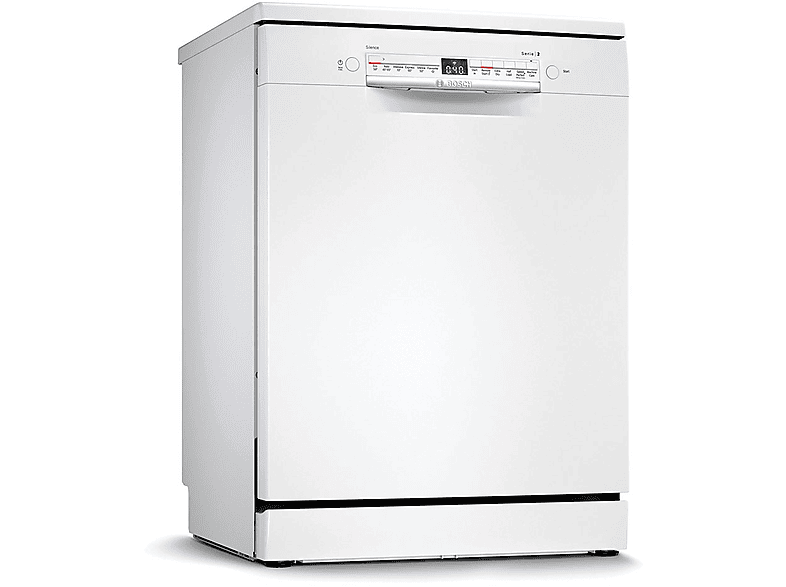 BOSCH SMS2HKW04E 13 juegos Acero Inoxidable — Lavavajillas libre instalación 60 cm, 13 servicios, 6 programas, 600 mm, White