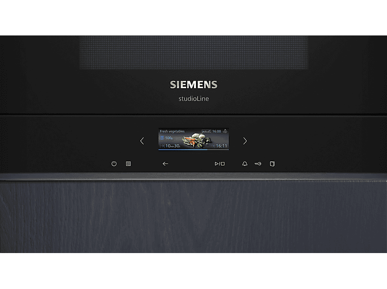 SIEMENS BF722R1B1 — Microondas integrable, 900 W, 5 potencia, 21 l, vista 2